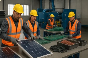 Solar Recycling Process