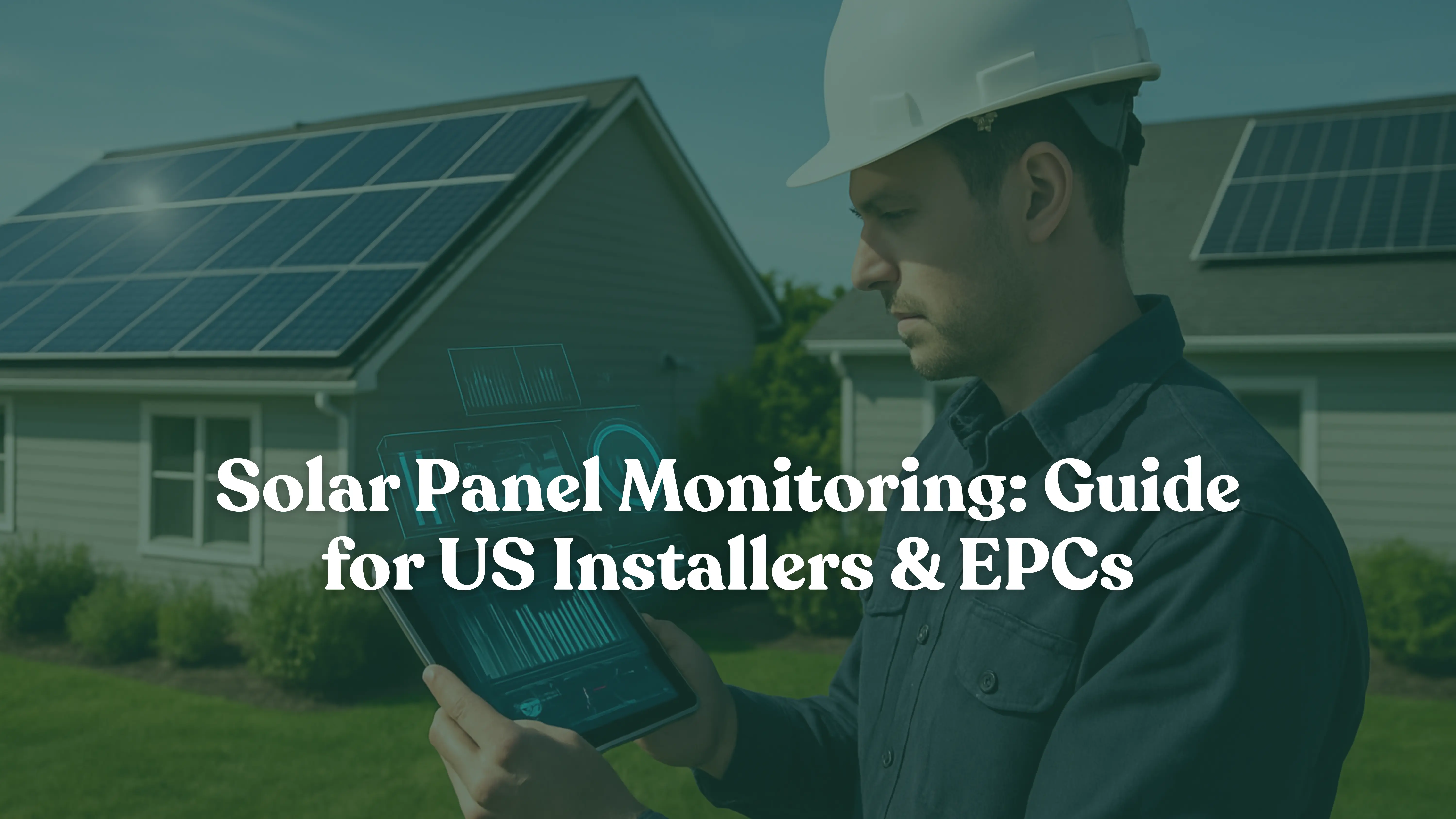 Solar Panel Monitoring: Guide for US Installers & EPCs