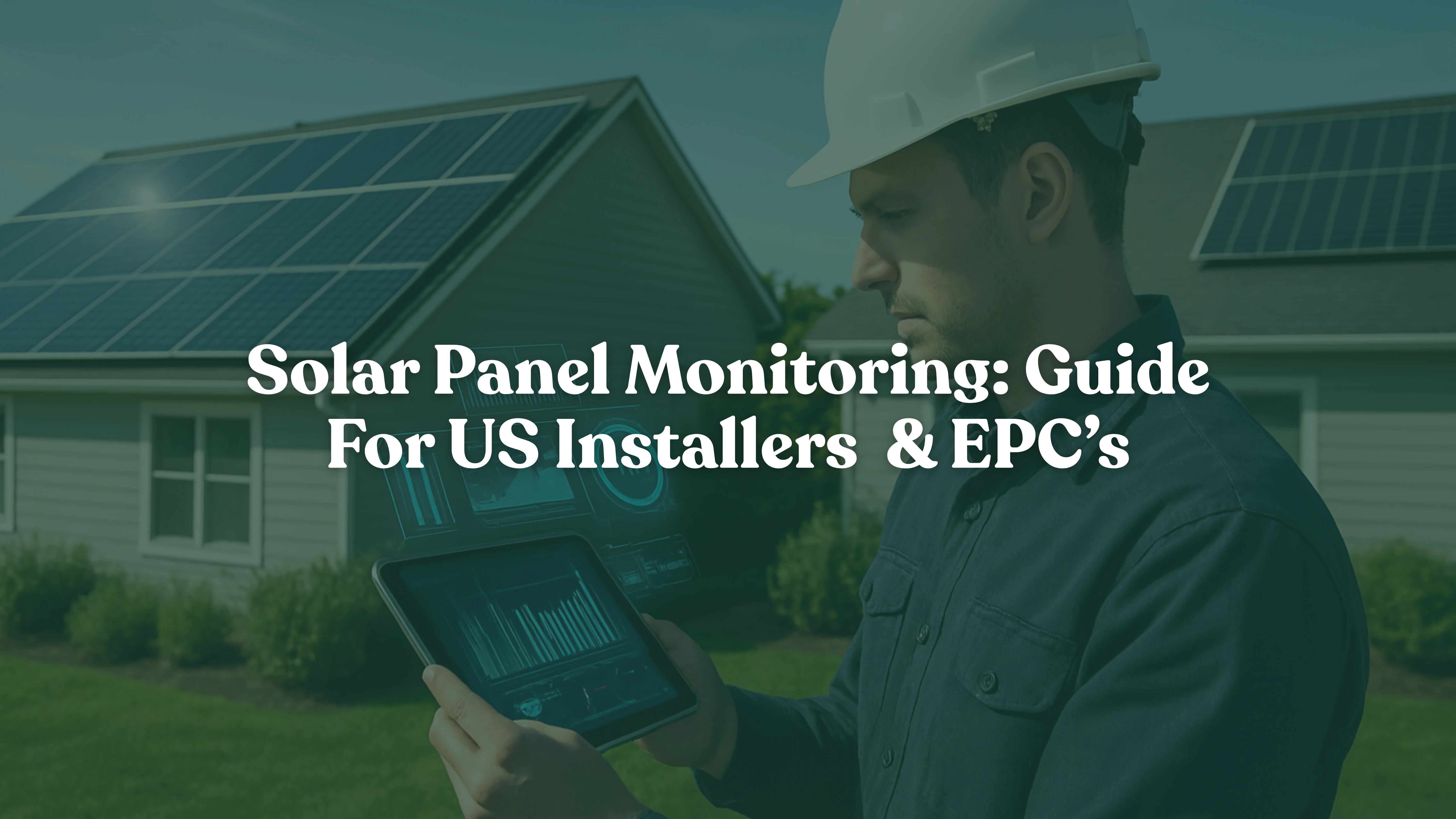 Solar Panel Monitoring: Guide for US Installers & EPCs
