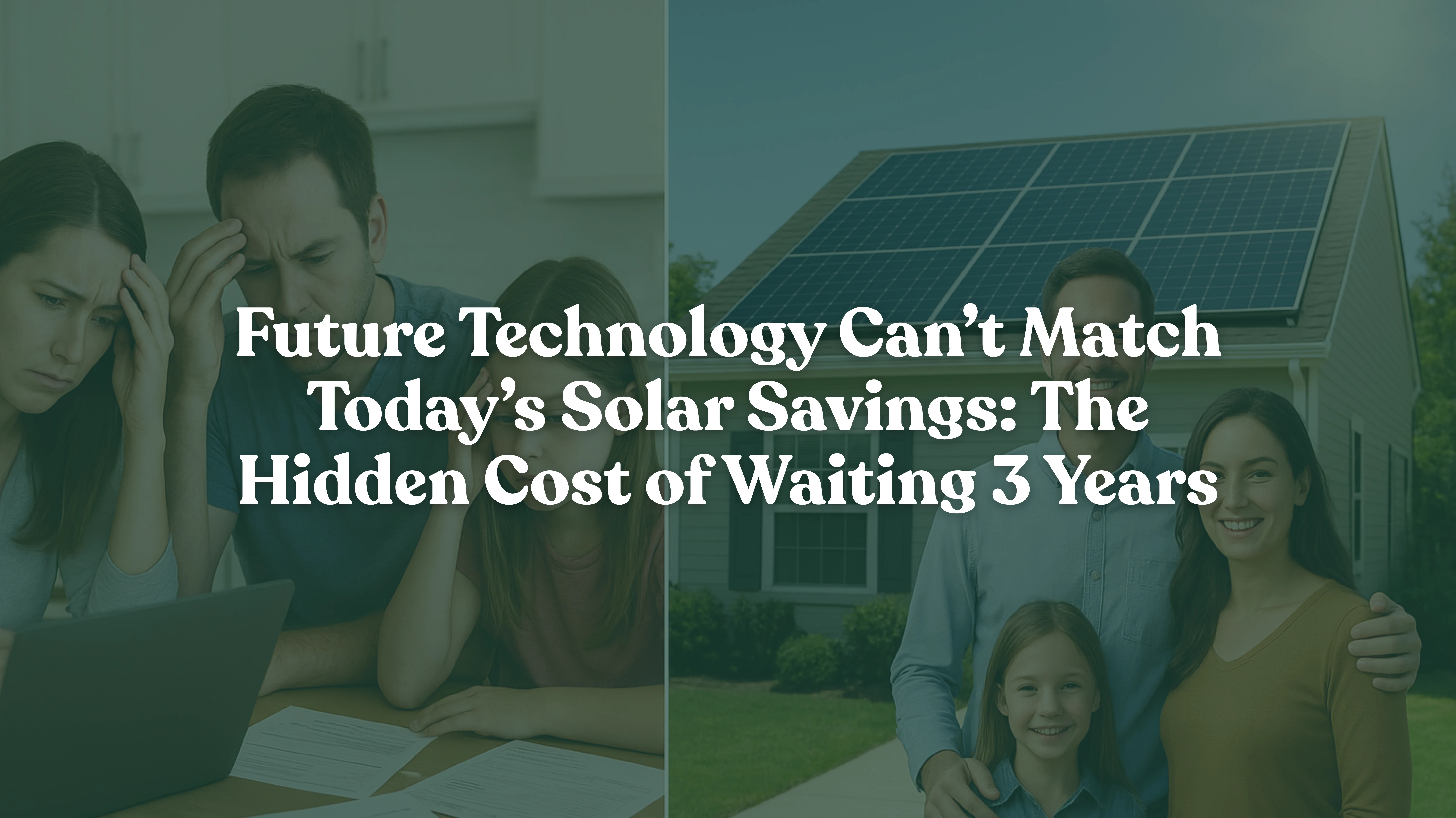Future Technology Can’t Match Today’s Solar Savings: The Hidden Cost of Waiting 3 Years