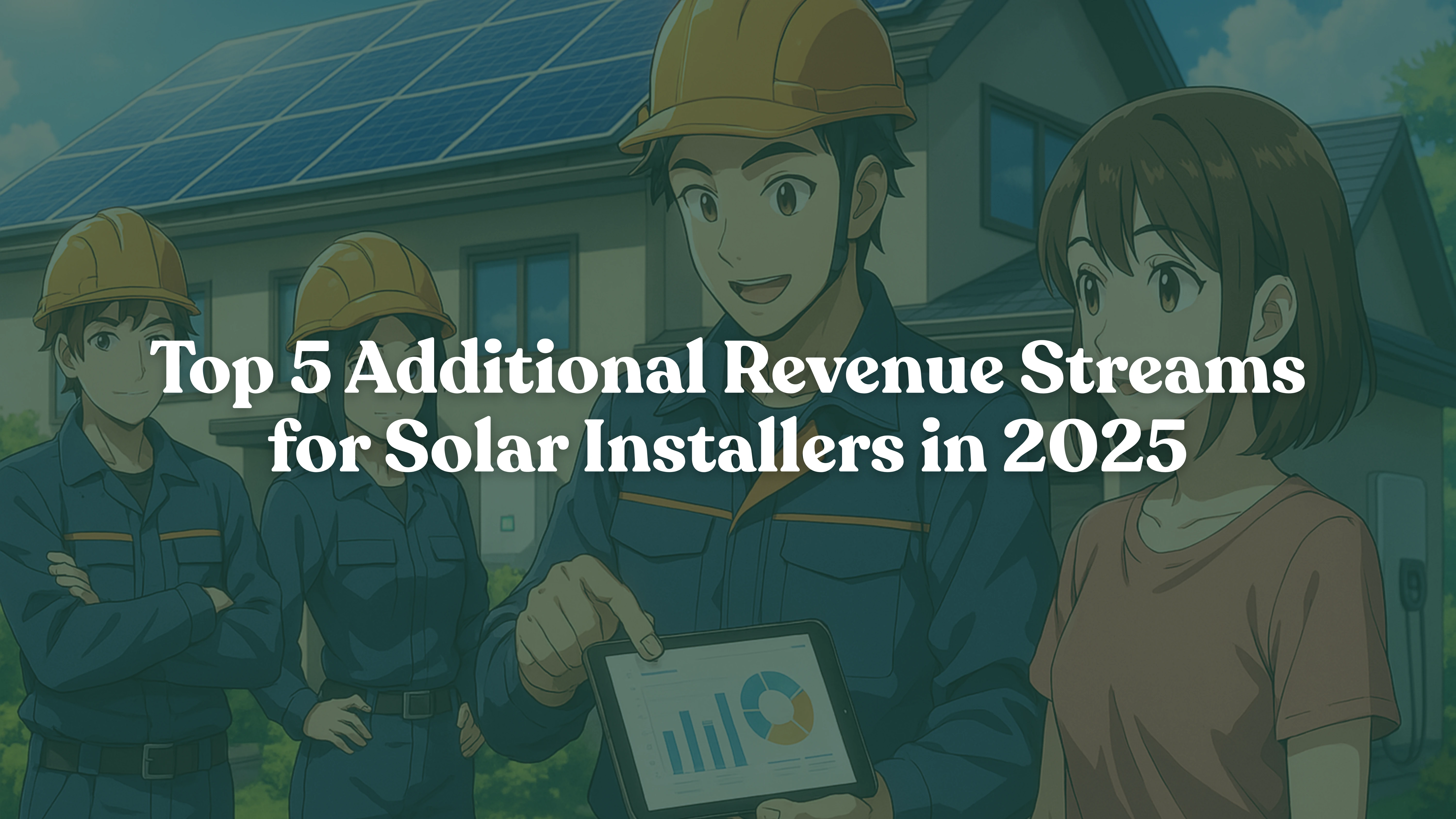 Residential solar installation crisis and revenue diversification strategies for solar contractors, highlighting ways to boost profits, reduce risk, and strengthen customer relationships beyond traditional panel installations.