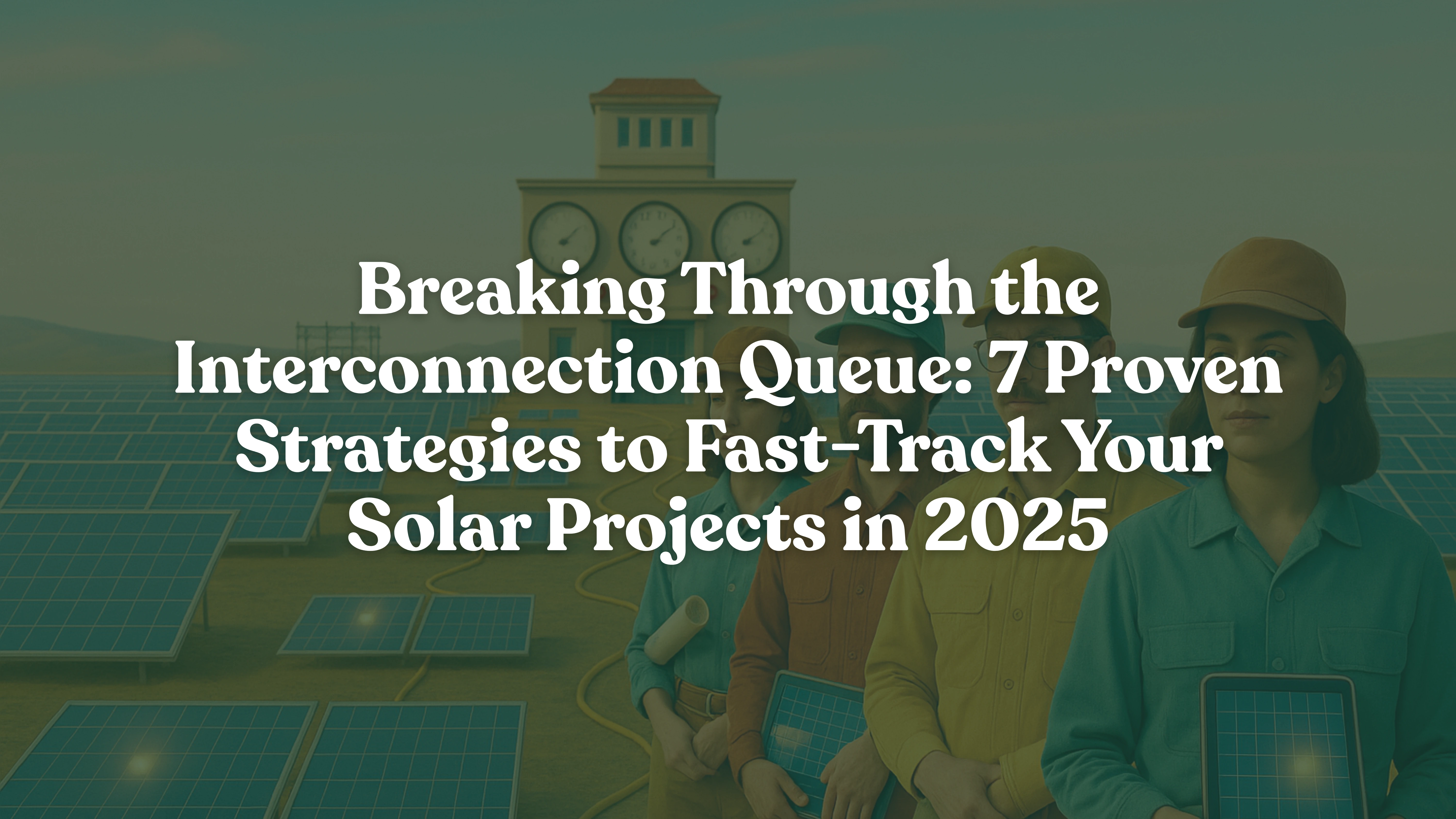 interconnection queue solar projects waiting for grid connection approval