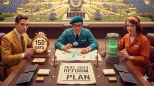 FERC Order 2023 interconnection reform timeline for solar EPC projects