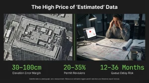 Solar installer reviewing LiDAR-accurate design in Sunscape solar software dashboard