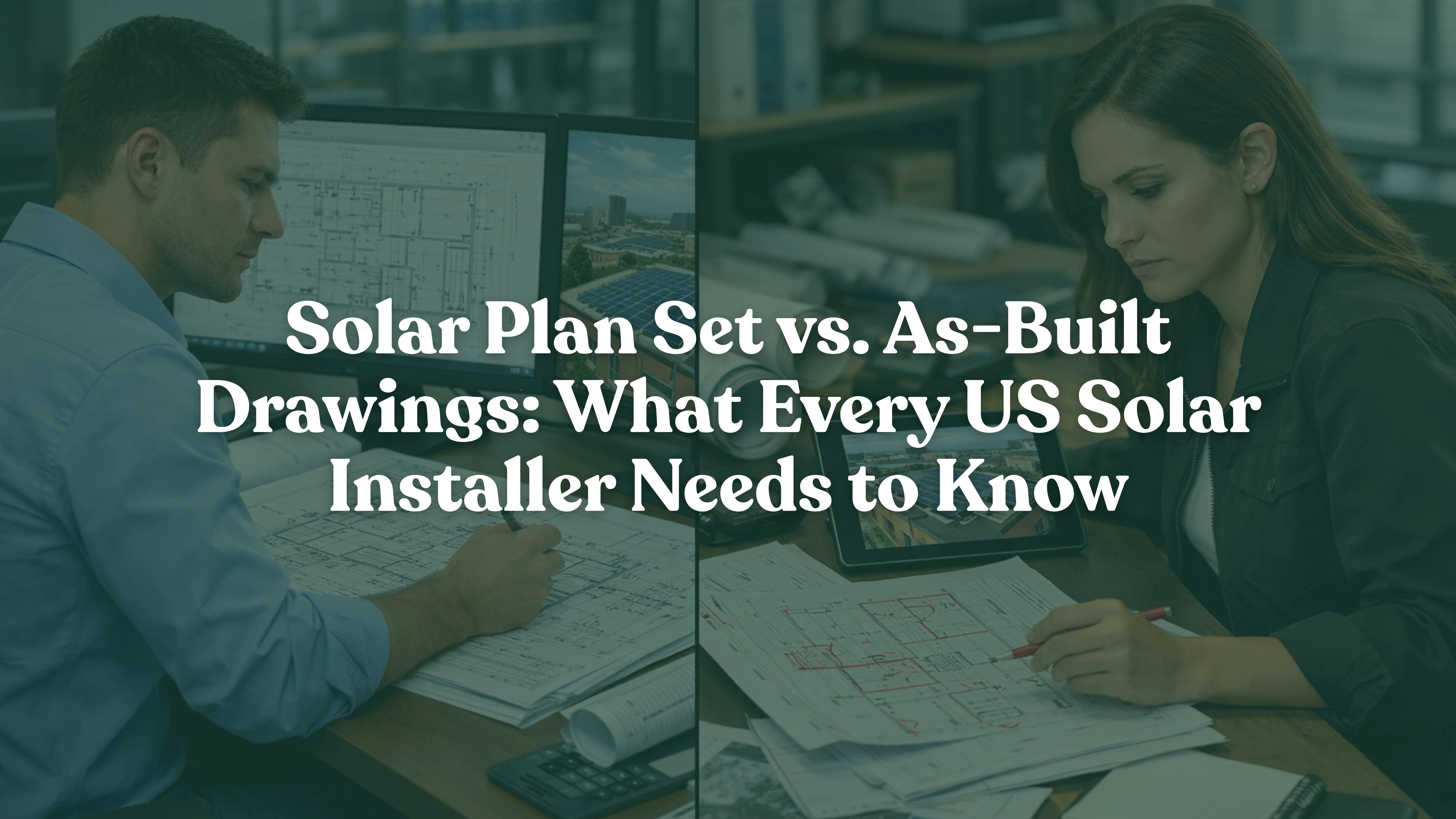 Highlighting the difference between permit-stage design documents and post-installation documentation to prevent project delays and AHJ inspection issues.