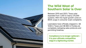 Texas solar license requirements under SB 1036 for residential solar retailers