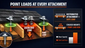 Point Loads at Each Attachment Point