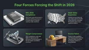 Four converging forces make this analysis especially timely for U.S. solar installers right now.