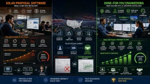 Solar Proposal Software vs. Done-For-You Engineering: Which Wins More Deals?