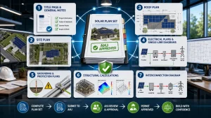 The 7 Essential Sections Every AHJ Requires in Your Solar Plan Sets