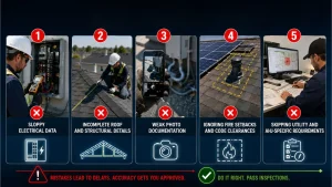 Top 5 Site Survey Errors That Lead to Failed AHJ Inspections