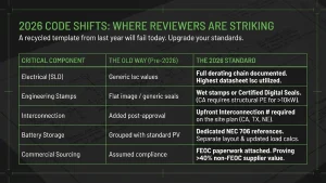 The single-line diagram is the sheet reviewers scrutinize most.