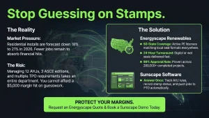 Five-step residential solar PE stamp decision checklist for installers and EPCs